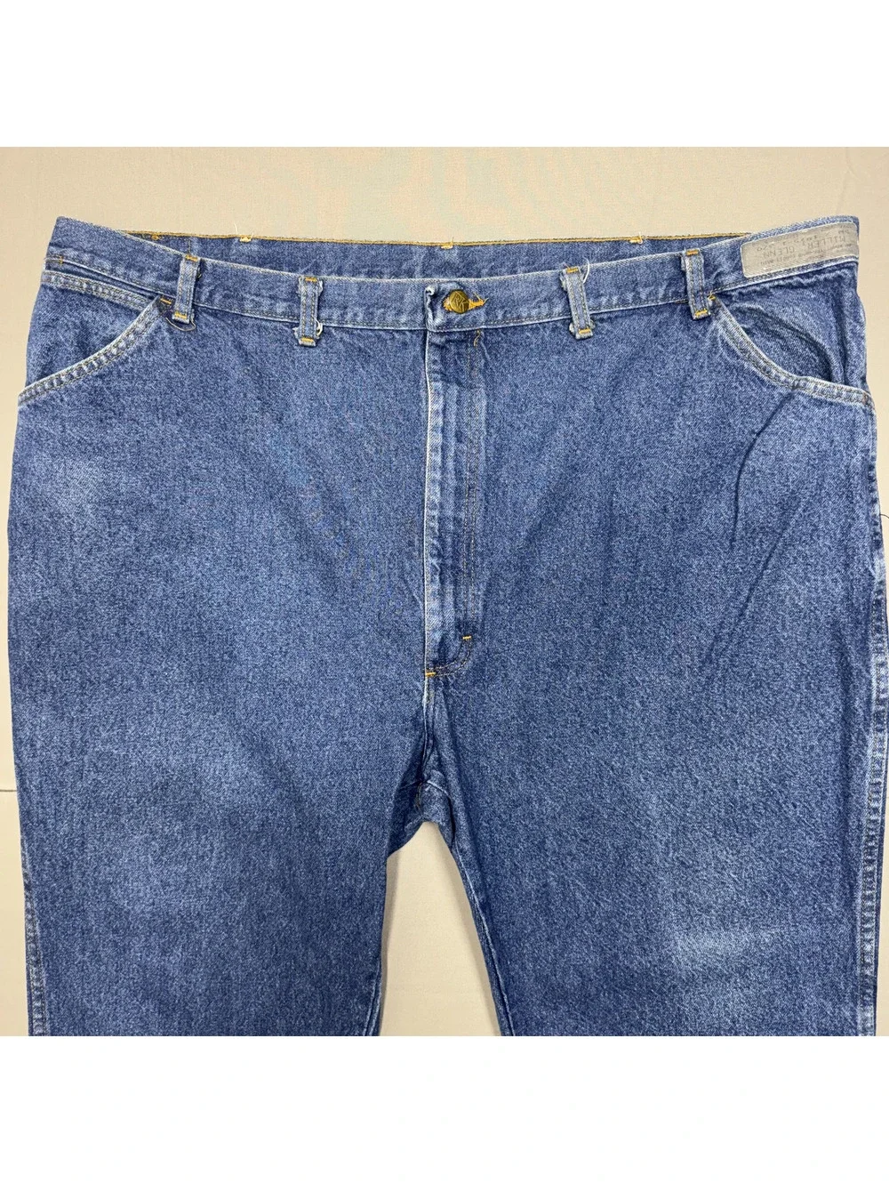 Red Kap Mens PD52DN2 Cotton Denim Work Jeans 50x30 Blue Classic Fit